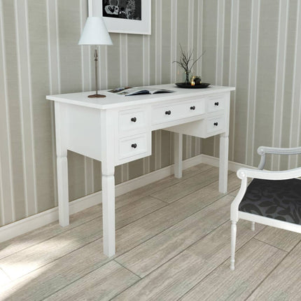 Bureau À 5 Tiroirs