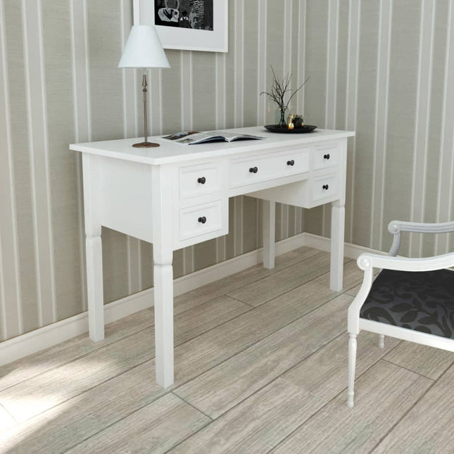 Bureau À 5 Tiroirs