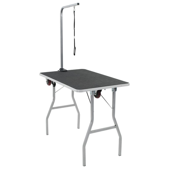Table De Toilettage Pour Chien Portable Avec Roulettes