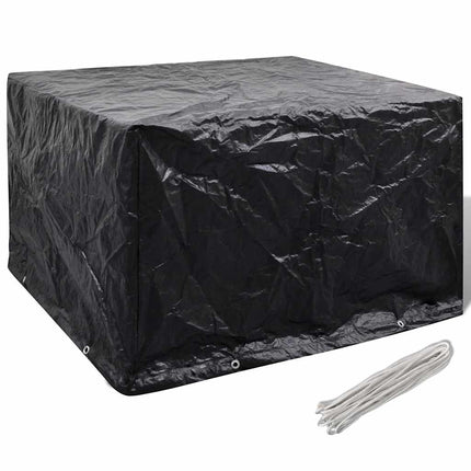 Housses De Salon De Jardin 2 Pcs Rotin 8 Œillets 113X113 Cm
