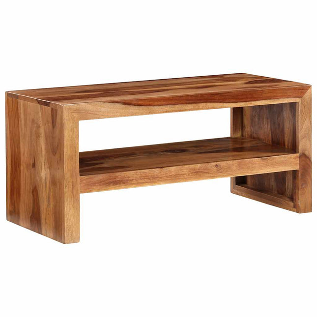Table D'appoint Et Support Tv Bois Massif