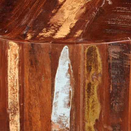 Table Basse Ronde Bois Massif De Récupération