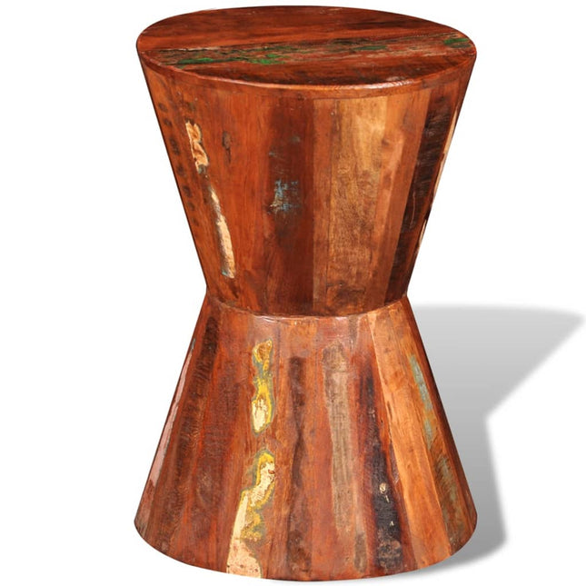 Tabouret Bois De Récupération Massif