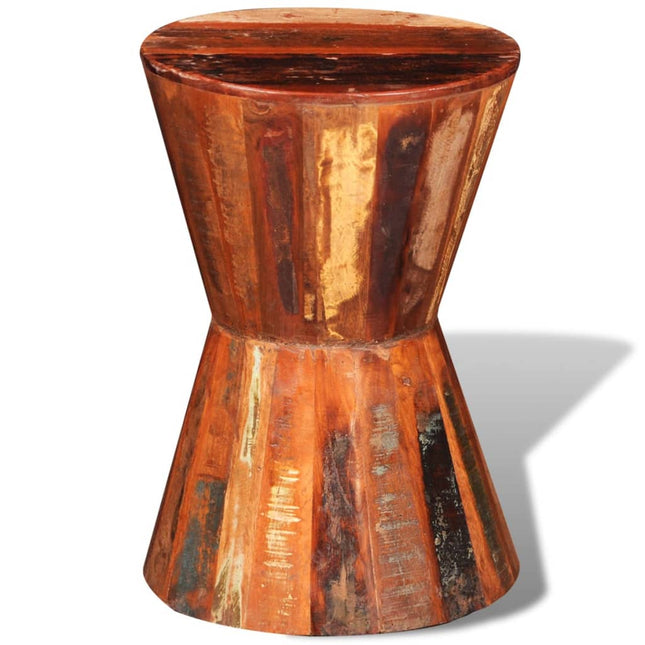 Tabouret Bois De Récupération Massif