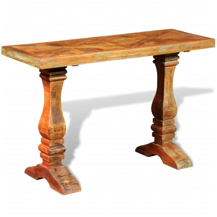 Table Console Bois De Récupération Massif