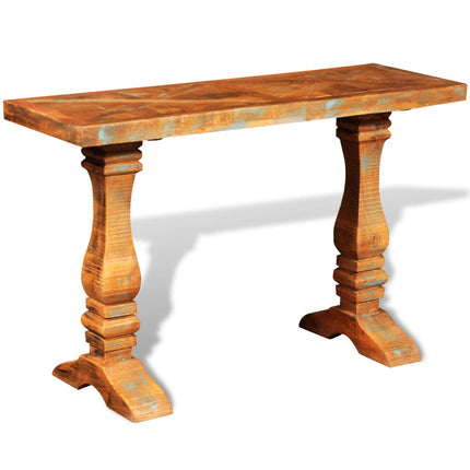 Table Console Bois De Récupération Massif