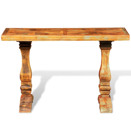 Table Console Bois De Récupération Massif