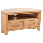 Meuble Tv Avec Tiroir 88 X 42 X 46 Cm Bois De Chêne Solide