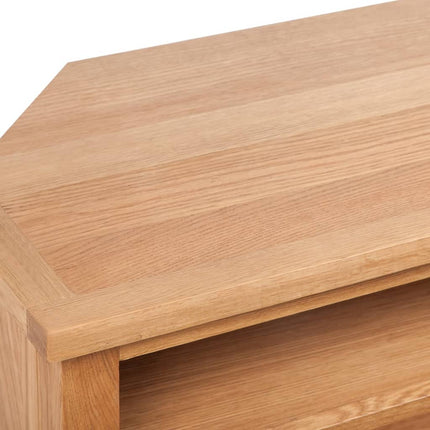Meuble Tv Avec Tiroir 88 X 42 X 46 Cm Bois De Chêne Solide
