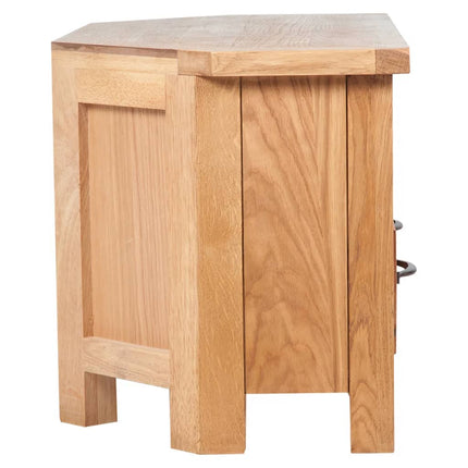 Meuble Tv Avec Tiroir 88 X 42 X 46 Cm Bois De Chêne Solide