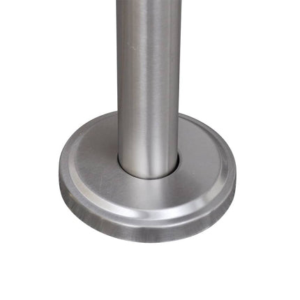 Boîte À Lettre Sur Support En Acier Inoxydable