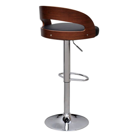 Tabourets De Bar Lot De 2 Bois Courbé