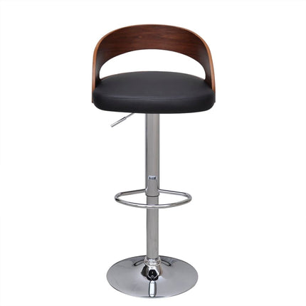 Tabourets De Bar Lot De 2 Bois Courbé