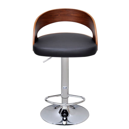 Tabourets De Bar Lot De 2 Bois Courbé