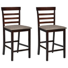 Tabourets De Bar 2 Pcs Tissu