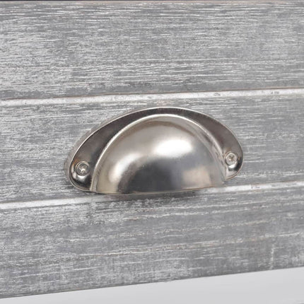 Table De Chevet Avec 1 Tiroir Et Blanc