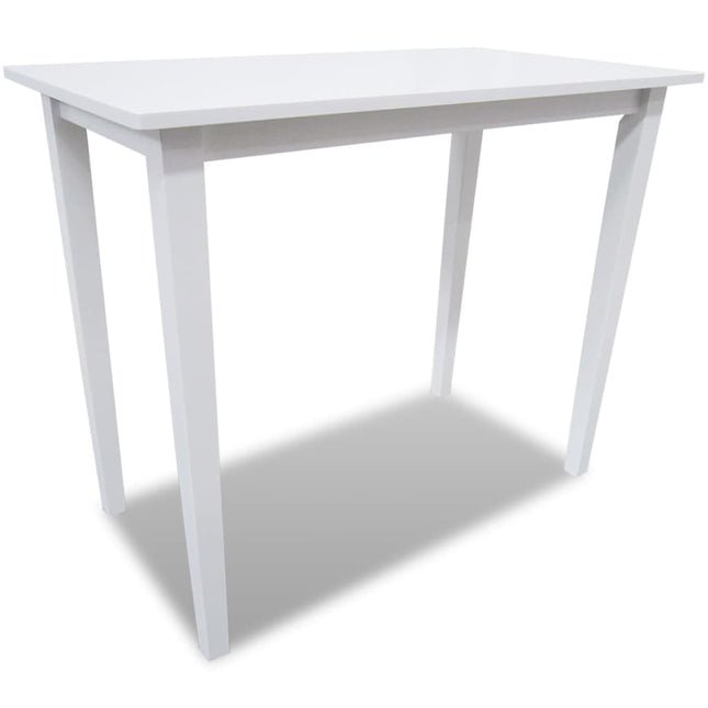 Set Table Et 4 Chaises De Bar En Bois Coloris
