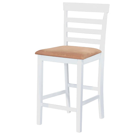 Set Table Et 4 Chaises De Bar En Bois Coloris