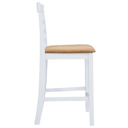 Set Table Et 4 Chaises De Bar En Bois Coloris