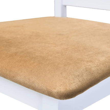 Set Table Et 4 Chaises De Bar En Bois Coloris