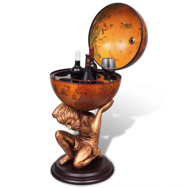 Bar Sous Forme De Globe Atlas 42 X 42 X 85 Cm