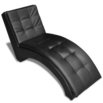 Chaise Longue Avec Oreiller Similicuir