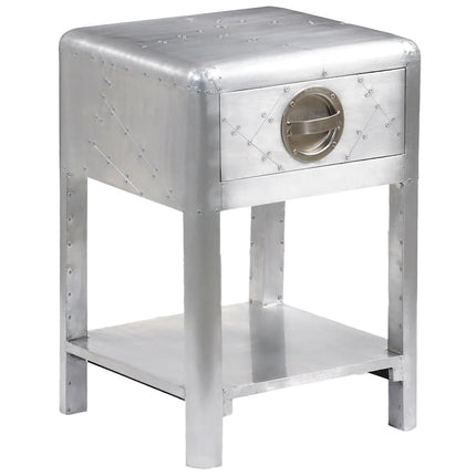 Table De Coin Avec 1 Tiroir Vintage Style D'aviation