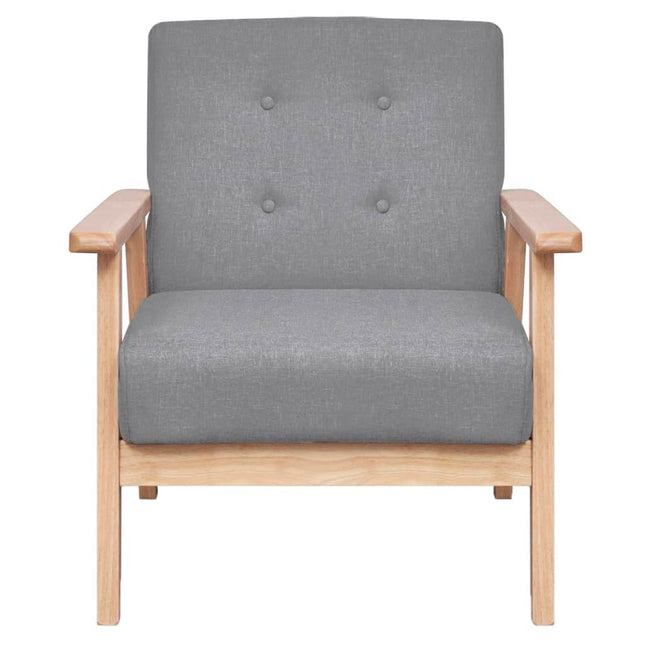 Fauteuil Gris Foncé Tissu
