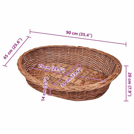 Panier/Lit Pour Animaux De Compagnie Naturel