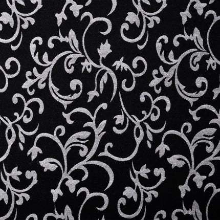 Chaise Longue Noir Et Blanc Tissu