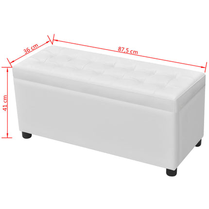 Pouf De Rangement Cuir Synthétique