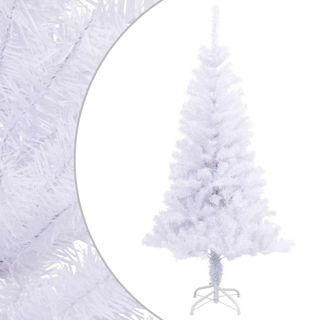 Arbre De Noël Artificiel Avec Support 150 Cm 380 Branches Blanc