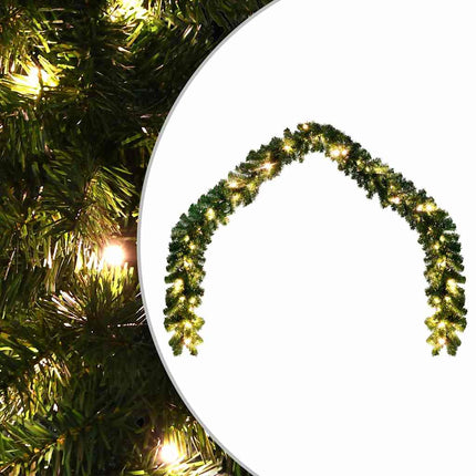 Guirlande De Noël Avec Lumières Led Blanc