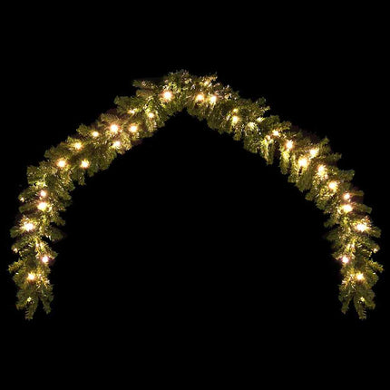 Guirlande De Noël Avec Lumières Led Blanc