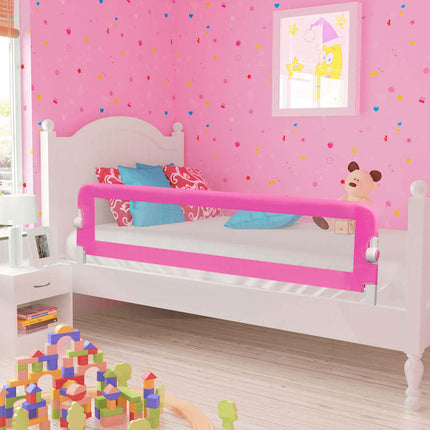 Barrière De Lit De Sécurité Pour Tout-Petits 2Pcs 150X42Cm