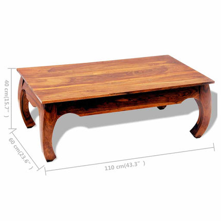Table Basse 40 Cm Bois Blanc