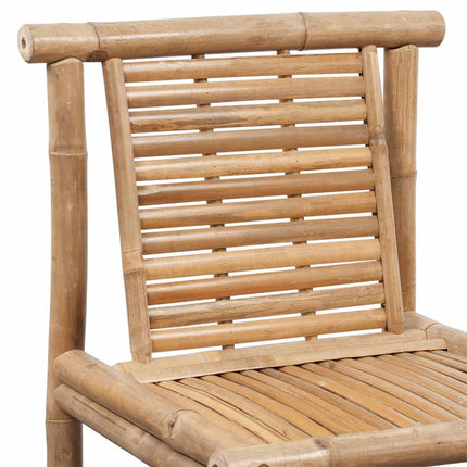 Tabourets De Bar Lot De 2 Bambou