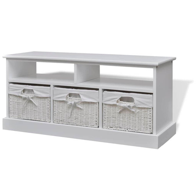 Banc De Stockage Aarau Blanc Blanc