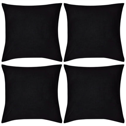 Housses De Coussin Coton 4 Pcs