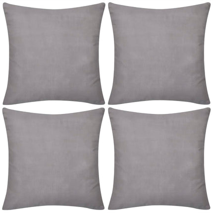 Housses De Coussin Coton 4 Pcs