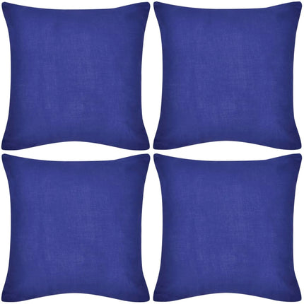 Housses De Coussin Coton 4 Pcs