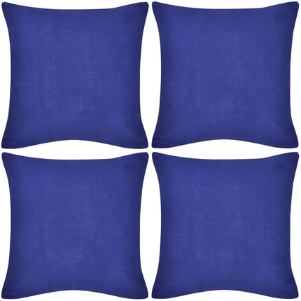 Housses De Coussin Coton 4 Pcs