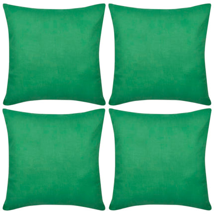 Housses De Coussin Coton 4 Pcs