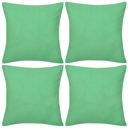 Housses De Coussin Coton 4 Pcs