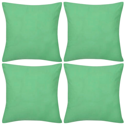 Housses De Coussin Coton 4 Pcs