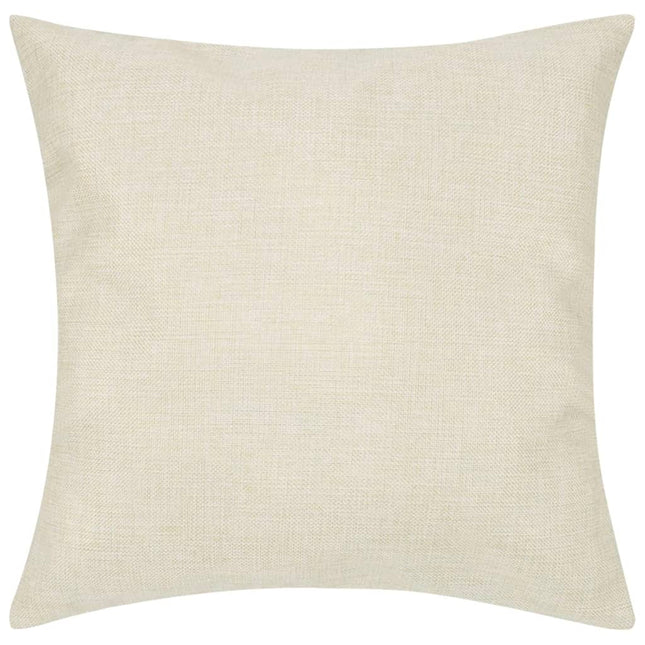 Housses De Coussin 4 Pcs Aspect De Lin