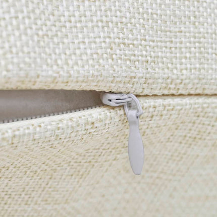Housses De Coussin 4 Pcs Aspect De Lin