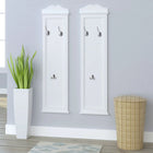 Portemanteaux 2 Pcs Blanc