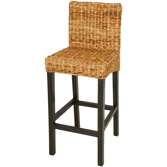 Tabourets De Bar Lot De 2 Abaca