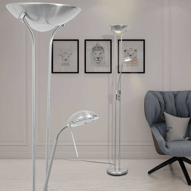 Lampadaire À Led À Éclairage Réglable 23 W